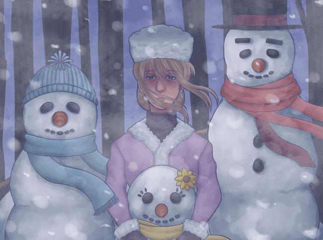 Snowman Family