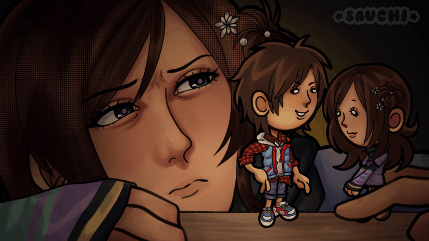 Akane Kurashiki & Junpei - Zero Escape 999