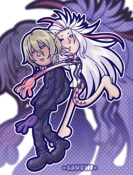 Kaname Date & Aiba - AI: The Somnium Files Kaname Date & Aiba - AI: The Somnium Files